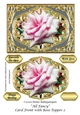 All Fancy Card Front with Rose Topper 2