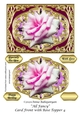All Fancy Card Front with Rose Topper 4