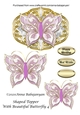 Shaped Topper With Beautiful Butterfly 4
