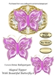 Shaped Topper With Beautiful Butterfly 8