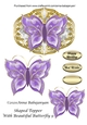 Shaped Topper With Beautiful Butterfly 9