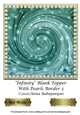 Infinity Blank Topper With Pearls Border 3
