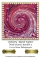 Infinity Blank Topper With Pearls Border 5