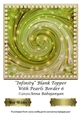 Infinity Blank Topper With Pearls Border 6