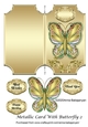 Metallic Card With Butterfly 2