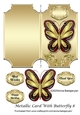 Metallic Card With Butterfly 8