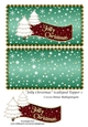 Jolly Christmas Scalloped Topper 1