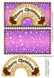 Merry Christmas Scalloped Topper 3