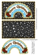 Merry Christmas Scalloped Topper 7