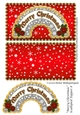 Merry Christmas Scalloped Topper 8