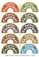 Joyful Christmas Arched Scalloped Captions or Toppers