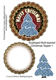 Scalloped Multi-layered Christmas Topper 1