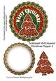 Scalloped Multi-layered Christmas Topper 3