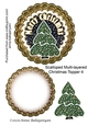 Scalloped Multi-layered Christmas Topper 4