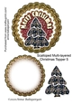 Scalloped Multi-layered Christmas Topper 5