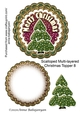 Scalloped Multi-layered Christmas Topper 8