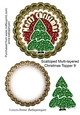 Scalloped Multi-layered Christmas Topper 9