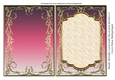 Blank Metallic Card with Decorated Borders 6