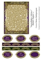 Snowflakes Silence Blank Topper 2