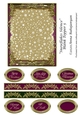 Snowflakes Silence Blank Topper 5