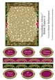 Snowflakes Silence Blank Topper 8
