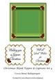 Christmas Blank Topper & Captions Set 4