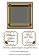 Christmas Blank Topper & Captions Set 5