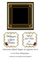 Christmas Blank Topper & Captions Set 6