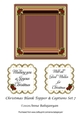 Christmas Blank Topper & Captions Set 7