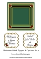Christmas Blank Topper & Captions Set 9