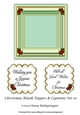Christmas Blank Topper & Captions Set 10