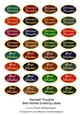 Warmest Thoughts Best Wishes Greeting Labels