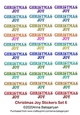 Christmas Joy Stickers Set 6