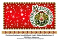 Christmas Scalloped Beautiful Quick Card & Ribbon Embellishment 2
