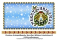 Christmas Scalloped Beautiful Quick Card & Ribbon Embellishment 5