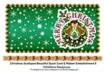 Christmas Scalloped Beautiful Quick Card & Ribbon Embellishment 6