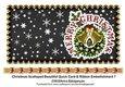 Christmas Scalloped Beautiful Quick Card & Ribbon Embellishment 7