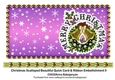 Christmas Scalloped Beautiful Quick Card & Ribbon Embellishment 9