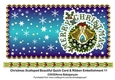 Christmas Scalloped Beautiful Quick Card & Ribbon Embellishment 11