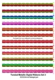 Twisted Metallic Digital Ribbons Set 3