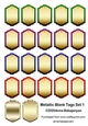 Metallic Blank Tags Set 1