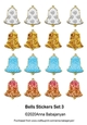 Bells Stickers Set 3