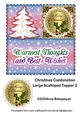 Christmas Combination Large Scalloped Topper 2