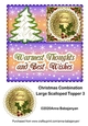 Christmas Combination Large Scalloped Topper 3