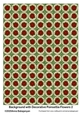 Background with Decorative Poinsettia Flowers 2