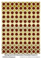 Background with Decorative Poinsettia Flowers 9