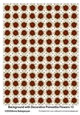 Background with Decorative Poinsettia Flowers 13