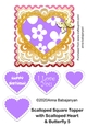 Scalloped Square Topper with Scalloped Heart & Butterfly 4