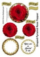 Shaped Pyramid Rose Topper