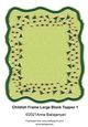 Childish Frame Large Blank Topper 1